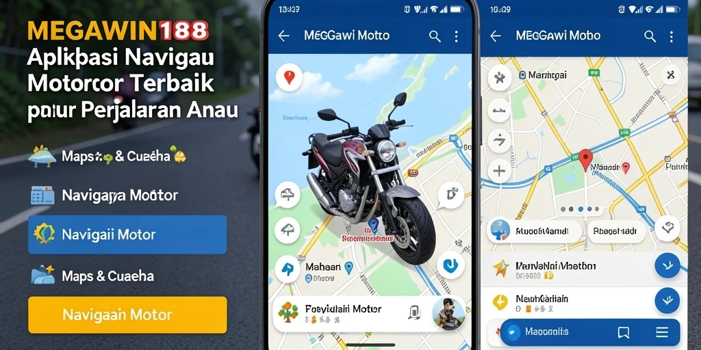 Antarmuka MEGAWIN188 yang intuitif untuk navigasi motor.